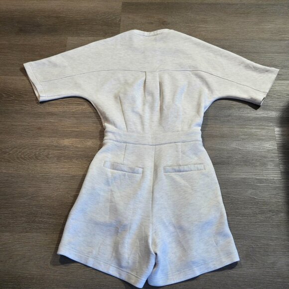 Varley DoubleSoft Orlando Playsuit Romper Womens Size XS Heather Gray VAR01757 - Picture 7 of 7